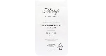 Mary's Medicinals - Relief 1:1 CBD:THC Transdermal Patch - 1ct