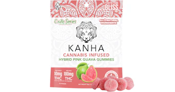 Kanha - Pink Guava Hybrid Gummies - 100mg