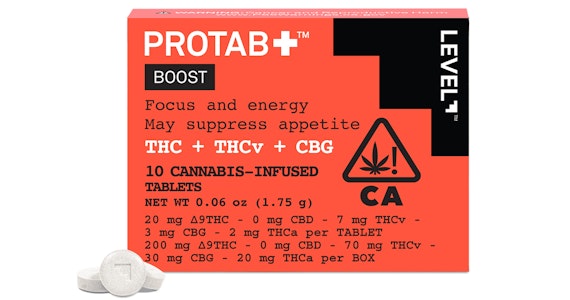 LEVEL - LEVEL - Boost Protabs - 323mg