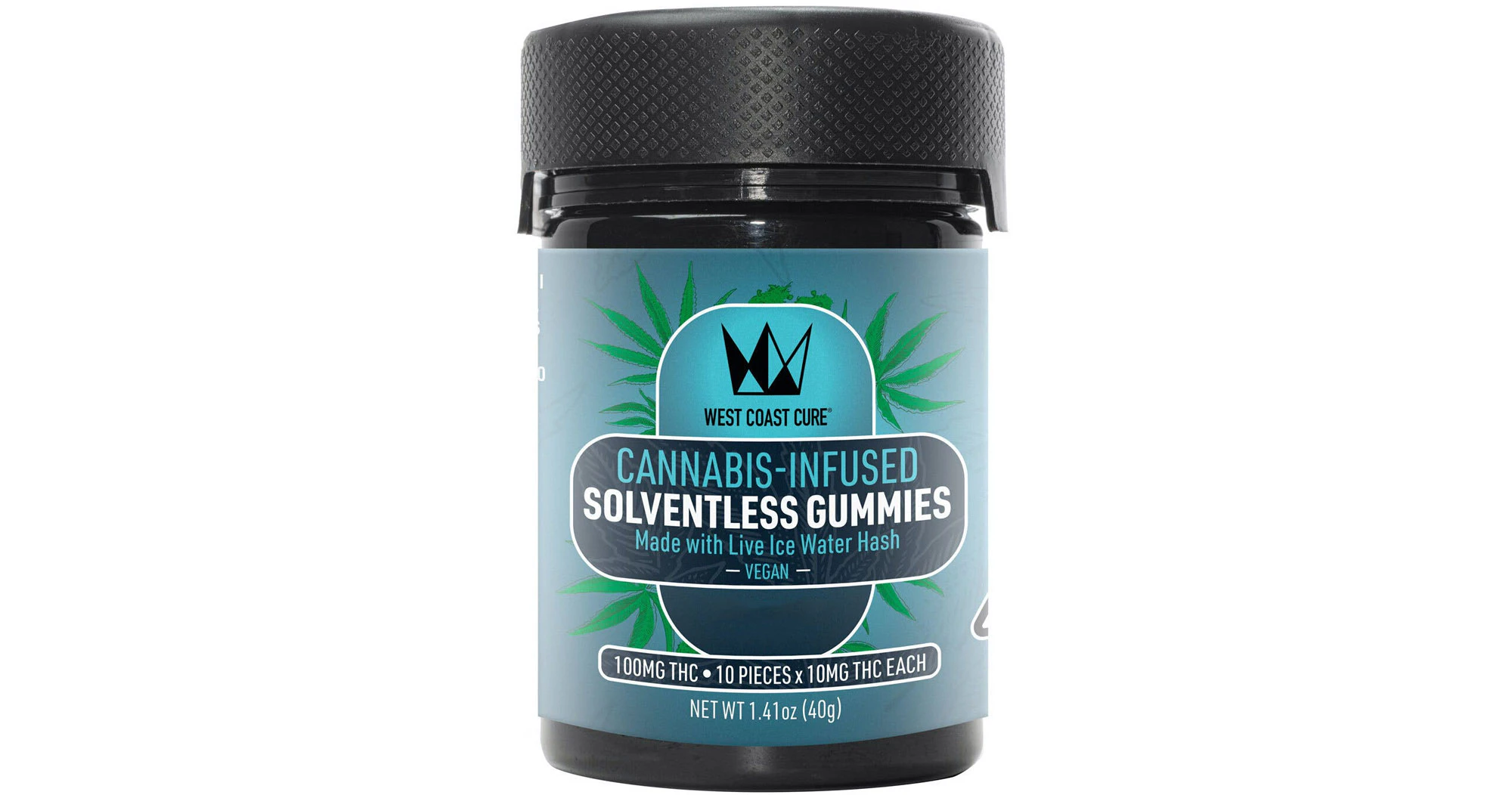 West Coast Cure - West Coast Cure - Strawberry Banana Solventless Vegan Hash Gummies - 100mg Main Image