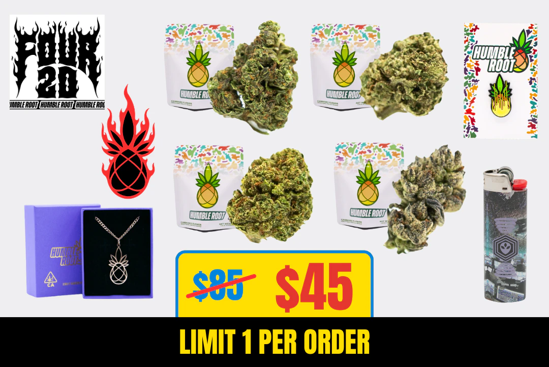 Humble Root - Four20 Pre-order: 47% off 14g Humble Root Flower Flight Bundle Main Image