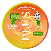 Plus - Balance - Clementine - Gummies - 20pk - 100mg