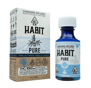 Habit - Habit Tincture Pure 1,000 mg