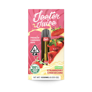 Jeeter - Strawberry Cheesecake 1g (BUY 2 GET 1 FOR A PENNY) (Jeeter)
