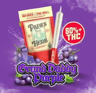 PAPA'S HERB - Papa's Herb Grand Daddy Purple 1g Infused Blunt