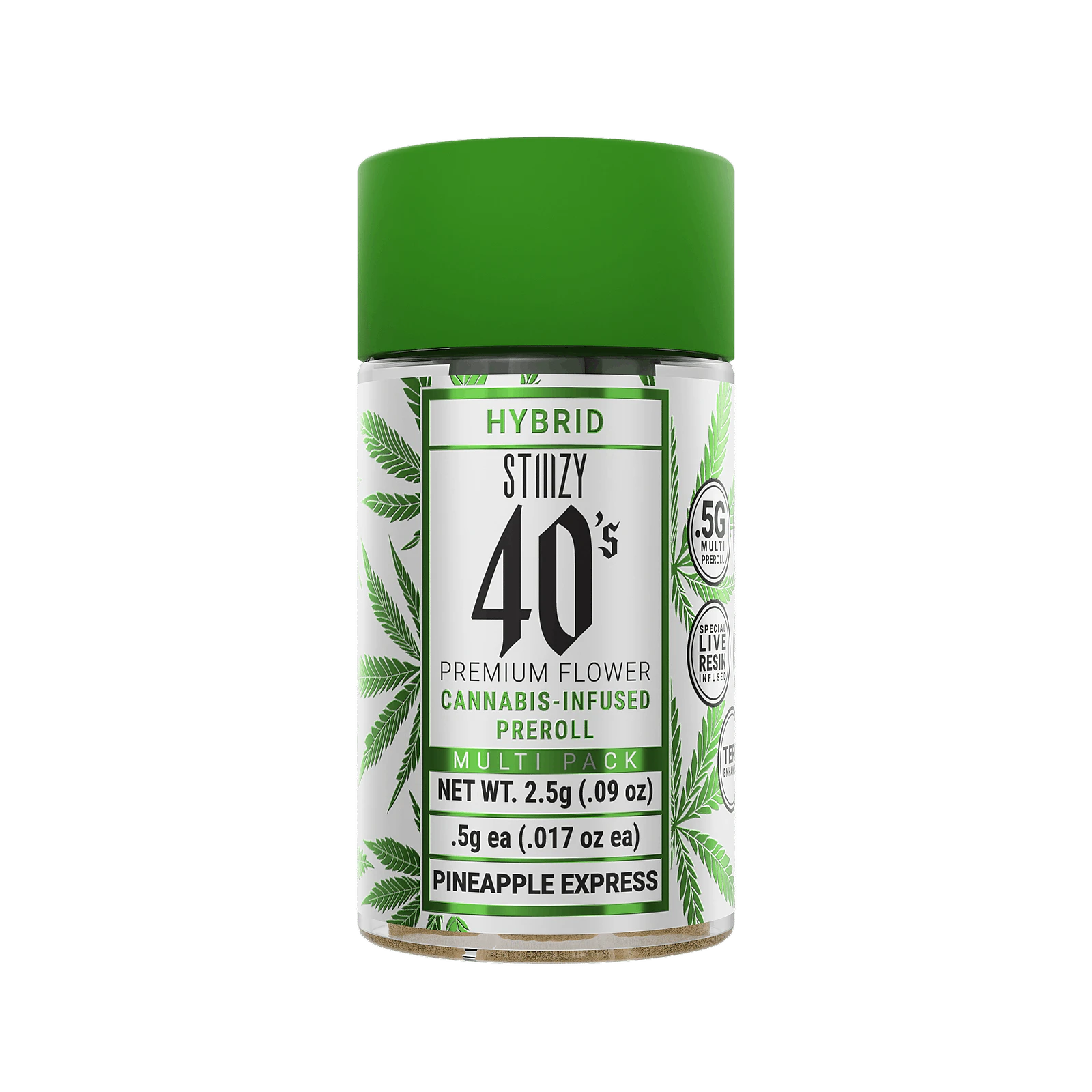 STIIIZY - Stiiizy - Pineapple Express - 5pk 2.5g 40's Pre-Rolls Main Image