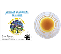 Creme De Canna - Sour Diesel - Cold Cured Diamond Badder - Sativa - 1g