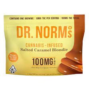 DR. NORM'S - Dr. Norm's - Salted Caramel Blondie 100mg