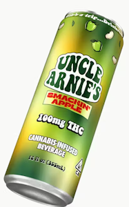 UNCLE ARNIE'S - [Uncle Arnie's] Beverage 12oz - 100mg - Smackin' Apple (H)