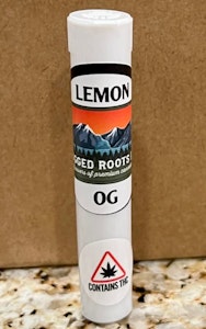 Lemon OG 1g Distillate Cart - Rugged Roots