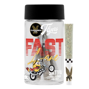 CLAYBOURNE CO. - Claybourne Flyers Blend 7pk Prerolls 3.5g Fast Lane