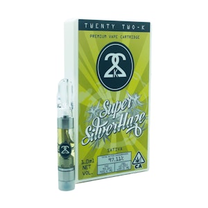 22k - 22K - 1g Cart - Super Silver Haze