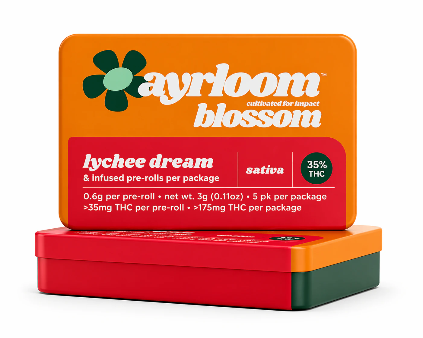ayrloom - Ayrloom | Lychee Dream | Infused | 5-Pack | 0.6g Main Image