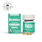 Buddies - Hybrid Capsule - 25mg THC