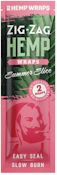 Summer Slice Zig Zag, Blunt Wraps, 2pk