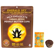 Emerald Sky - 100mg - 10ct - Peanut Butter Cups Sativa