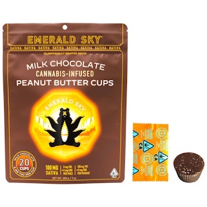 Emerald Sky - Emerald Sky - 100mg - 10ct - Peanut Butter Cups Sativa