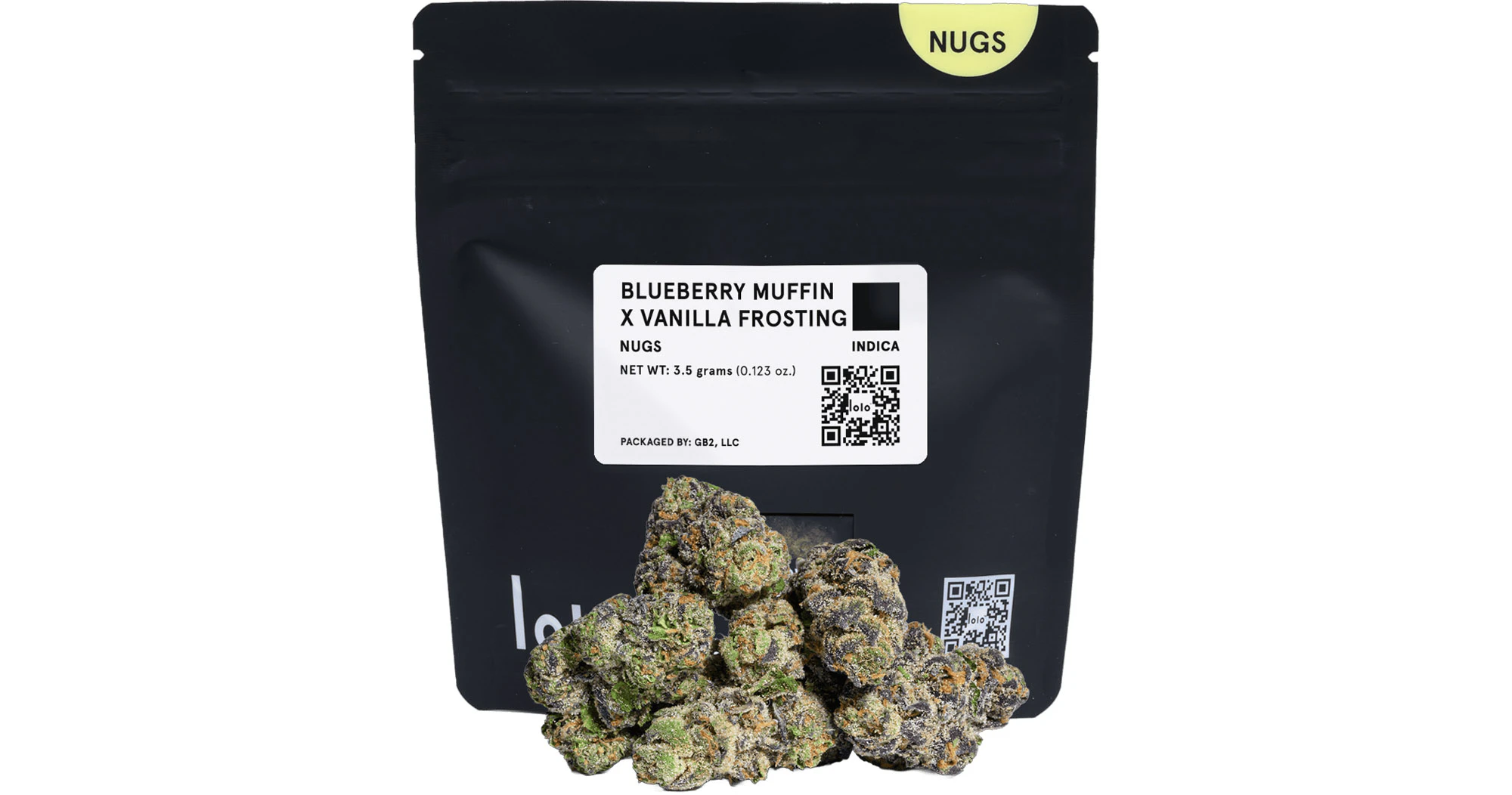 lolo - Lolo - Blueberry Muffin x Vanilla Frosting Nugs - 3.5g Main Image