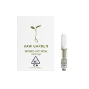 [Raw Garden] Live Resin Cartridge - 1g - Frosted Zinn (I)