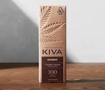 KIVA - [Kiva] CBD Chocolate - 1:1 - Espresso Dark Chocolate