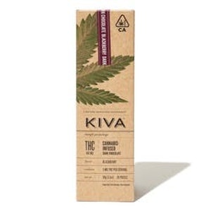 KIVA - [Kiva] Chocolate - 100mg - Blackberry Dark Chocolate (H)