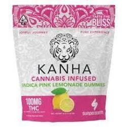 KANHA - [Kanha] Gummies - 100mg - Pink Lemonade (I) Main Image