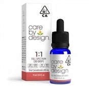 [Care By Design] CBD Tincture - 15mL - 1:1 