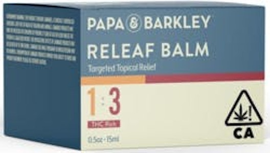 FLUIDS MANUFACTURING - [Papa & Barkley] CBD Balm - 15ml - 3:1 