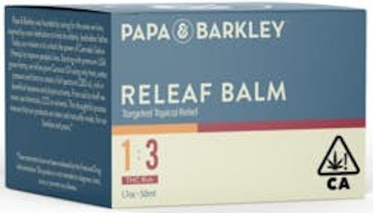 PAPA & BARKLEY - [Papa & Barkley] THC Balm - 50ml - 1:3