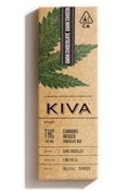 [Kiva] THC Chocolate - 100mg - Dark Chocolate (H)