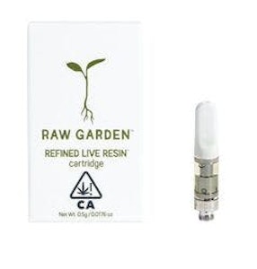 RAW GARDEN - [Raw Garden] Live Resin Cartridge - 0.5g - Sour Stomper (H)