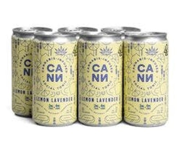 CANN - [CANN] CBD Drink 6 Pack - 2:1 - Lemon Lavender (H)