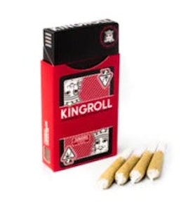 KING ROLL - [Kingroll Jr] Infused Preroll 4 Pack - 3g - Tangelo Sunrise x Kreamsicle (S)