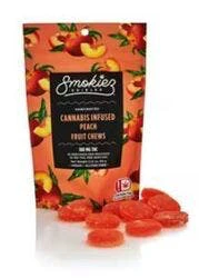 SMOKIEZ - [Smokiez] THC Fruit Chews - 100mg - Peach (S) Main Image