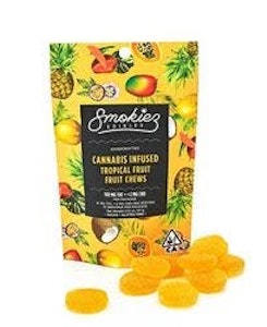 SMOKIEZ - [Smokiez] Fruit Chews - 100mg - Tropical Fruit (H)
