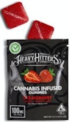 [Heavy Hitters] Gummies - 100mg - Strawberry Storm (S)