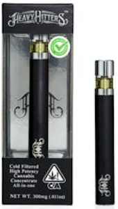 HEAVY HITTERS - [Heavy Hitters] All-In-One - 0.3g - Strawberry Cough (S)