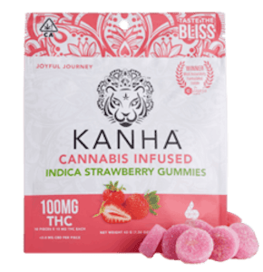 KANHA - [Kanha] THC Gummies - 100mg - Strawberry (I)