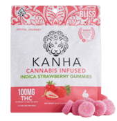 [Kanha] Gummies - 100mg - Strawberry (I)