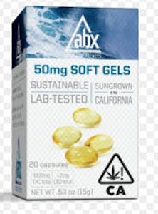 ABSOLUTE XTRACTS - [ABX] THC Soft Gels - 50mg - 20ct