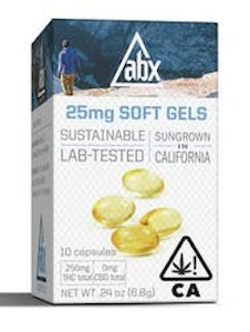 ABSOLUTE XTRACTS - [ABX] THC Soft Gels - 25mg - 10ct