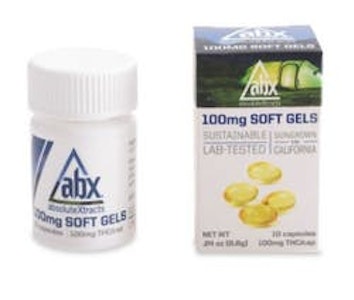 ABSOLUTE XTRACTS - [ABX] THC Soft Gels - 100mg - 10ct