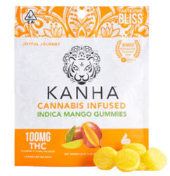 KANHA - [Kanha] Gummies - 100mg - Mango (I)  Main Image
