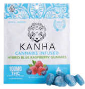 [Kanha] Gummies - 100mg - Blue Raspberry (H)