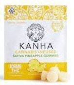 [Kanha] Gummies - 100mg - Pineapple (S)