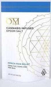 OM Edibles - [OM Body] Epsom Salt 1:1 - 50mg - Arnica Pain Relief
