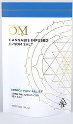OM EDIBLES - [OM Body] Epsom Salt - 50mg - 1:1 Arnica Pain Relief Main Image