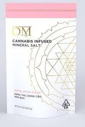 OM EDIBLES - [OM Body] Mineral Salt - 50mg -  1:1 Himalayan Kush Main Image