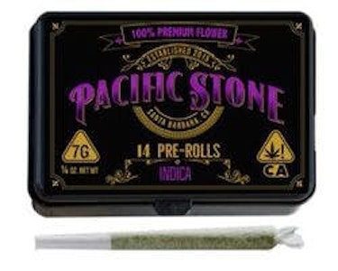 PACIFIC STONE - [Pacific Stone] Preroll 14 Pack - 7g - Wedding Cake (I)