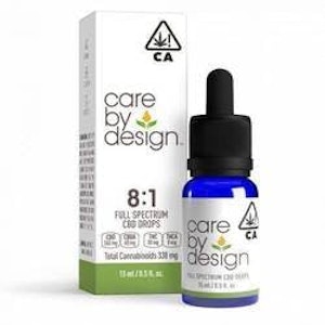 CARE BY DESIGN - [Care By Design] CBD Tincture - 15mL - 8:1